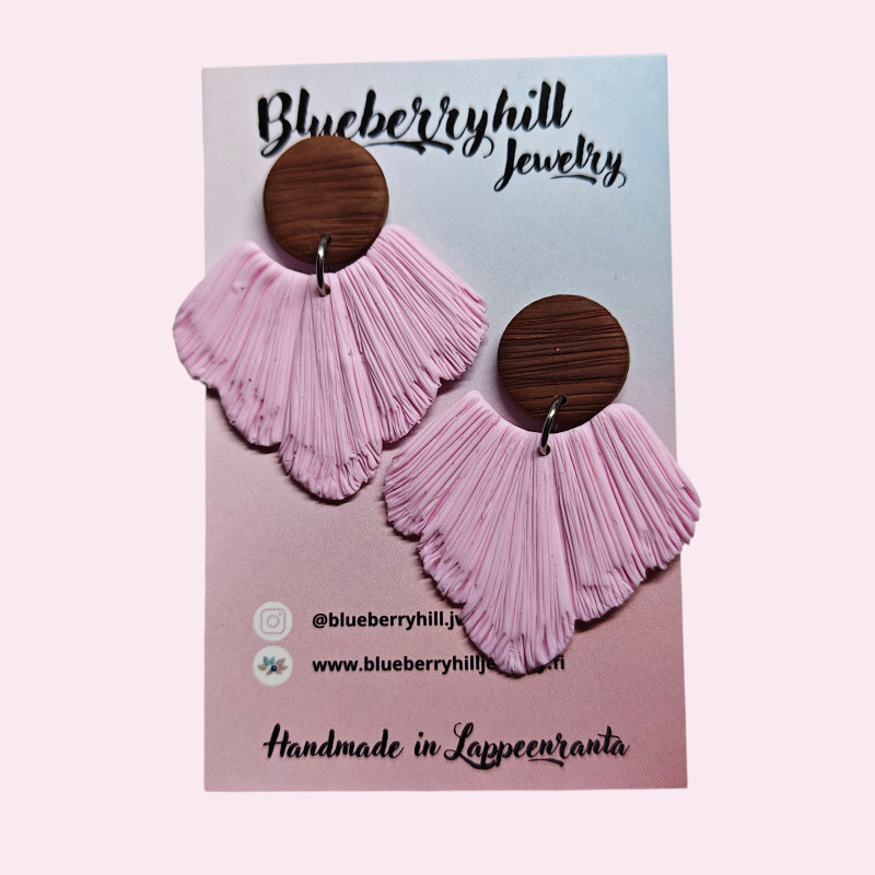 Makramee vaaleanpunainen