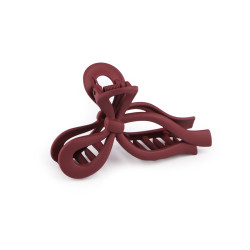 Rusetti Hainhammas hiusklipsi viininpunainen