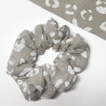 Scrunchie Leopardi, beige