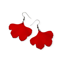 Ginkgo Korvakorut joulunpunainen